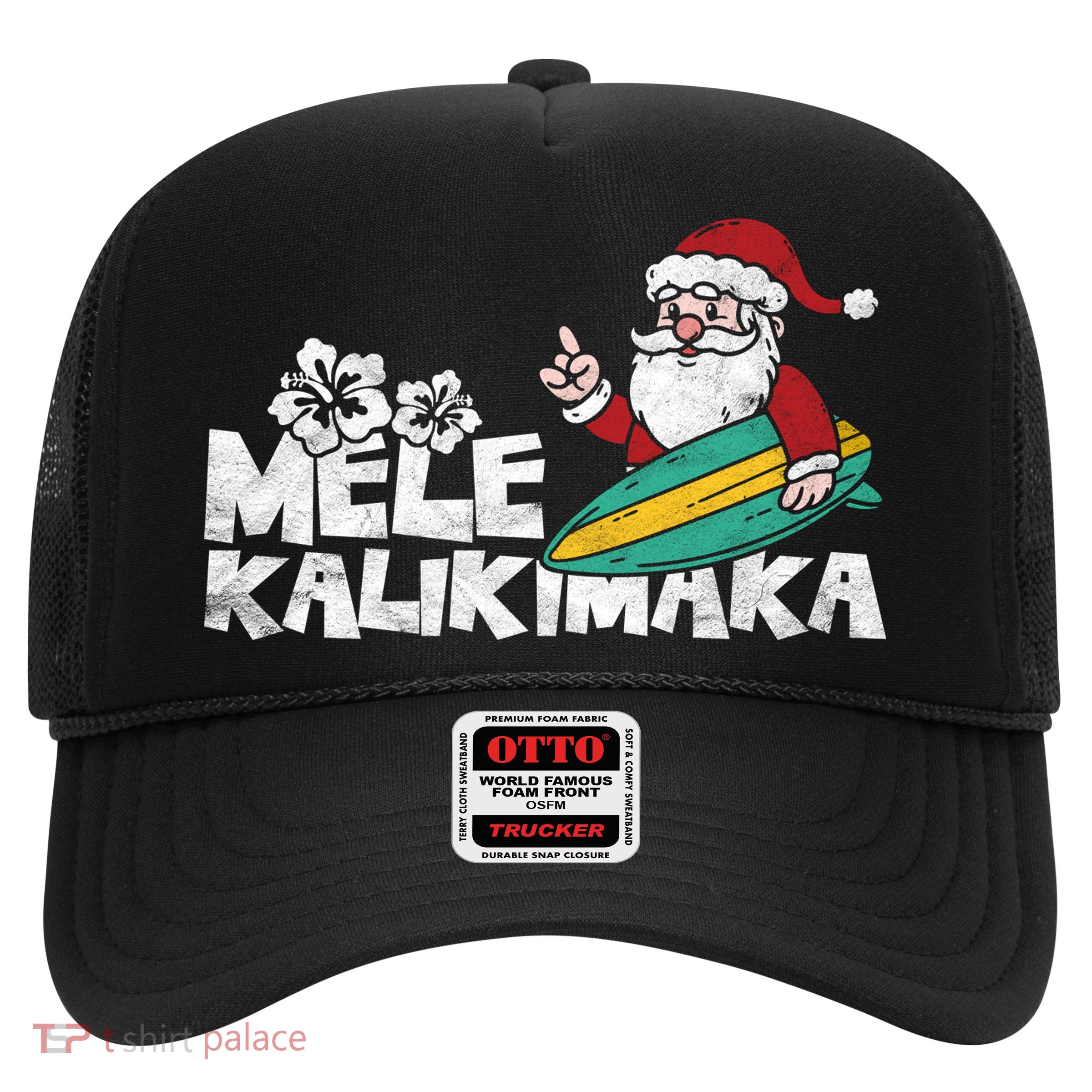 Mele Kalikimaka Hawaiian Christmas Trucker Hat