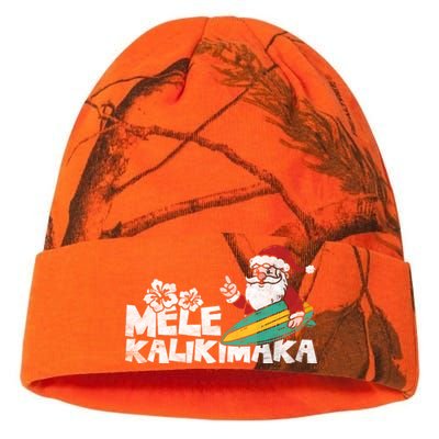 Mele Kalikimaka Hawaiian Christmas Kati Licensed 12" Camo Beanie