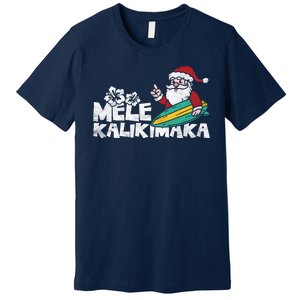 Mele Kalikimaka Hawaiian Christmas Premium T-Shirt