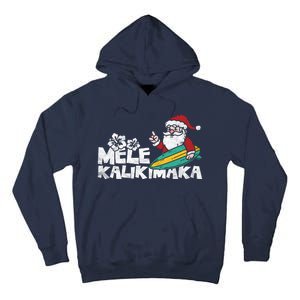 Mele Kalikimaka Hawaiian Christmas Tall Hoodie