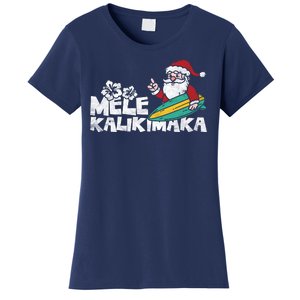 Mele Kalikimaka Hawaiian Christmas Women's T-Shirt