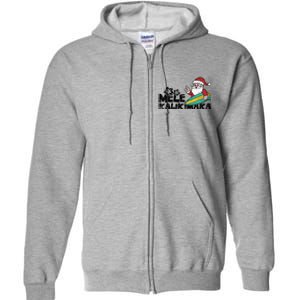 Mele Kalikimaka Hawaiian Christmas Full Zip Hoodie