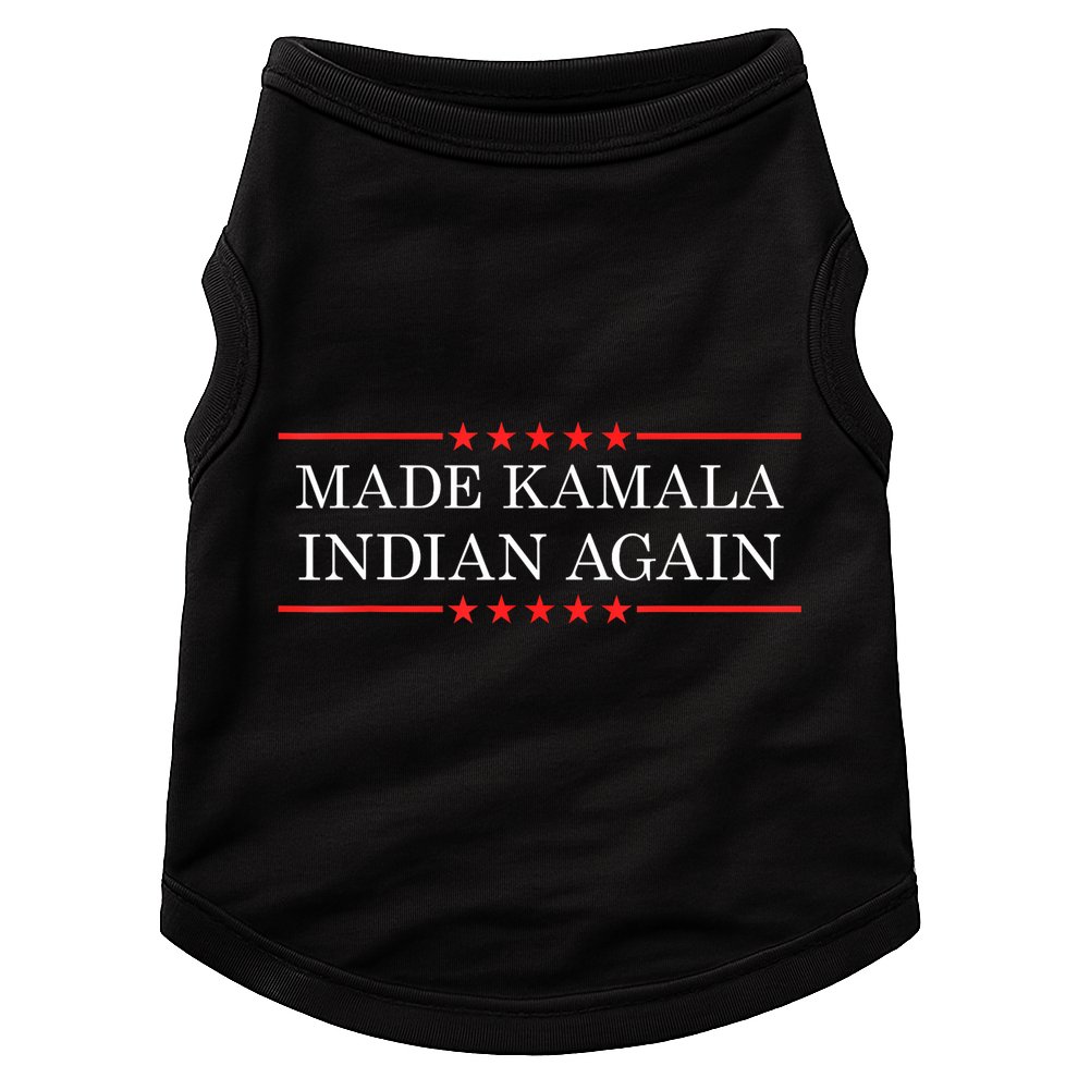 Make Kamala Indian Again Funny Doggie Tank