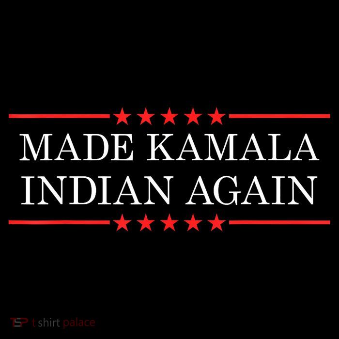 Make Kamala Indian Again Funny Drawstring Bag