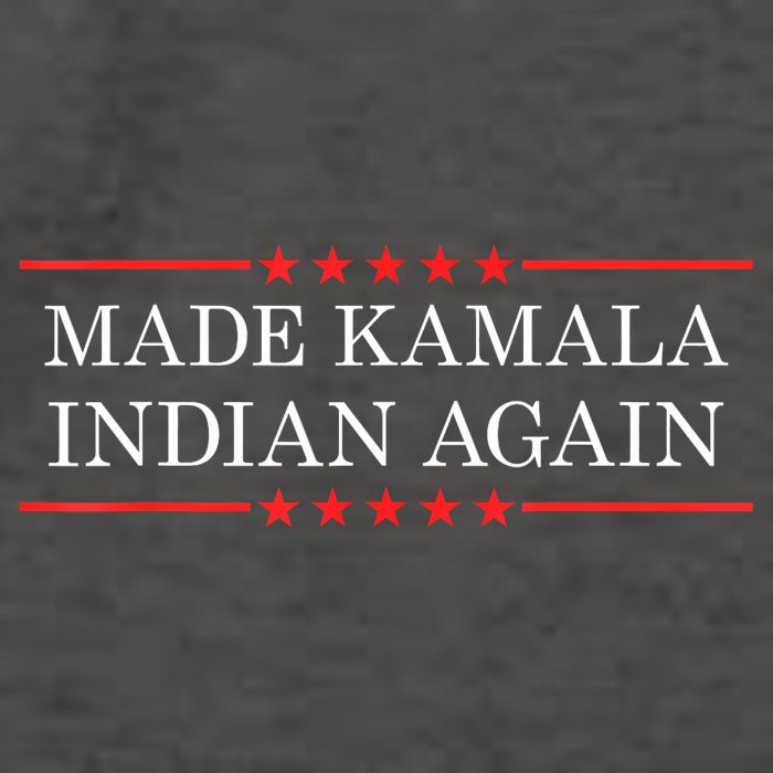 Make Kamala Indian Again Funny Vector Backpack