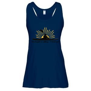 My Kayak Is Calling I Must Go Funny I Love Kayaking Ladies Essential Flowy Tank