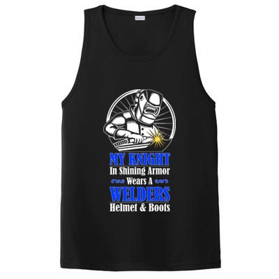 My Knight In Shining Armor Wears A Welders Helmet And Boots PosiCharge Competitor Tank