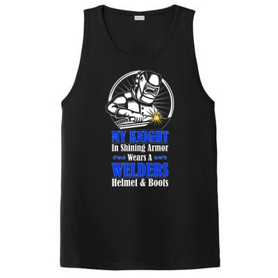 My Knight In Shining Armor Wears A Welders Helmet And Boots PosiCharge Competitor Tank