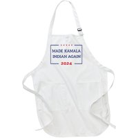 Made Kamala Indian Again Kamala Lost 2024 Election Full-Length Apron With Pockets