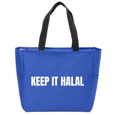 Muslim Keep It Halal Moslem Holy Ramadan Mubarak Islamic Gift Zip Tote Bag