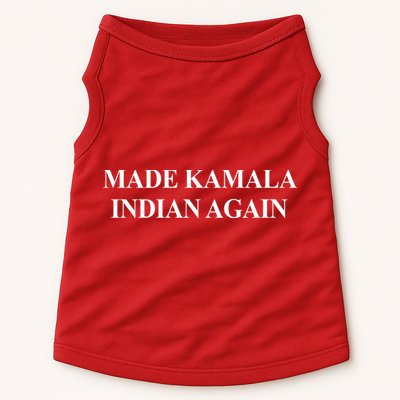 Made Kamala Indian Again Funny Doggie Tank