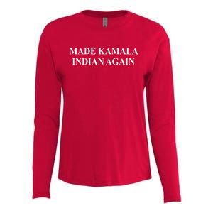 Made Kamala Indian Again Funny Womens Cotton Relaxed Long Sleeve T-Shirt