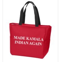 Made Kamala Indian Again Funny Zip Tote Bag