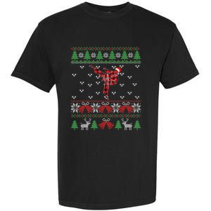 Merry Kickmas Karate Santa Martial Arts Funny Garment-Dyed Heavyweight T-Shirt