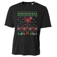 Merry Kickmas Karate Santa Martial Arts Funny Cooling Performance Crew T-Shirt