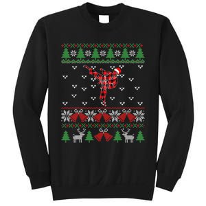 Merry Kickmas Karate Santa Martial Arts Funny Sweatshirt