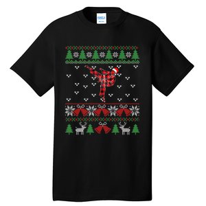 Merry Kickmas Karate Santa Martial Arts Funny Tall T-Shirt