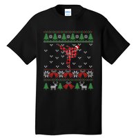 Merry Kickmas Karate Santa Martial Arts Funny Tall T-Shirt