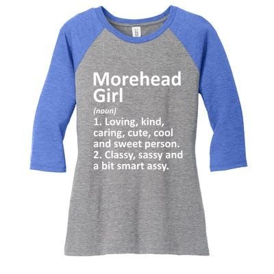 Morehead Ky Kentucky Funny City Home Roots Gift Women's Tri-Blend 3/4-Sleeve Raglan Shirt