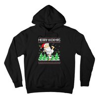 Merry Kickmas Karate Jiu Jitsu Martial Arts Christmas Hoodie