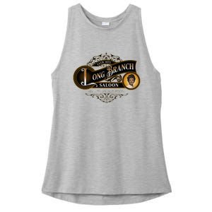 Miss KittyS Long Branch Saloon Classic Tv Western Ladies PosiCharge Tri-Blend Wicking Tank