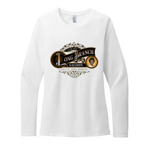 Miss KittyS Long Branch Saloon Classic Tv Western Womens CVC Long Sleeve Shirt