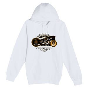 Miss KittyS Long Branch Saloon Classic Tv Western Premium Pullover Hoodie