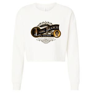 Miss KittyS Long Branch Saloon Classic Tv Western Cropped Pullover Crew