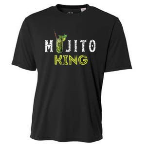 Mojito King Love Mojitos Drink Bartender Gifts Cooling Performance Crew T-Shirt