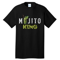 Mojito King Love Mojitos Drink Bartender Gifts Tall T-Shirt