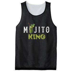 Mojito King Love Mojitos Drink Bartender Gifts Mesh Reversible Basketball Jersey Tank