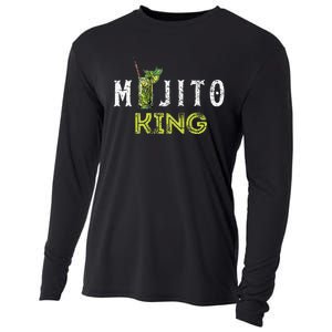 Mojito King Love Mojitos Drink Bartender Gifts Cooling Performance Long Sleeve Crew