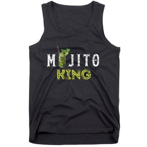 Mojito King Love Mojitos Drink Bartender Gifts Tank Top