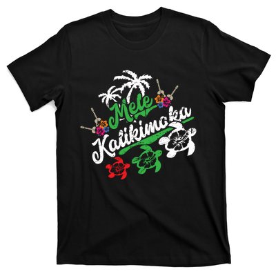 Mele Kalikimaka Long Sleeve Fun Merry Christmas Long Sleeve T-Shirt