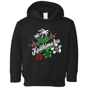 Mele Kalikimaka Long Sleeve Fun Merry Christmas Long Sleeve Toddler Hoodie