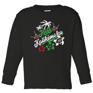 Mele Kalikimaka Long Sleeve Fun Merry Christmas Long Sleeve Toddler Long Sleeve Shirt