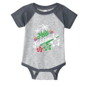 Mele Kalikimaka Long Sleeve Fun Merry Christmas Long Sleeve Infant Baby Jersey Bodysuit