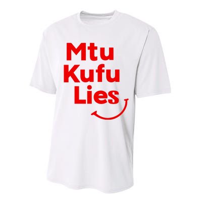 Mtu Kufu Lies Performance Sprint T-Shirt