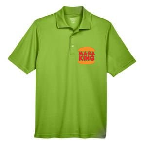 MAGA King Logo Men's Origin Performance Pique Polo