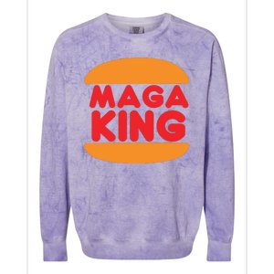 MAGA King Logo Colorblast Crewneck Sweatshirt