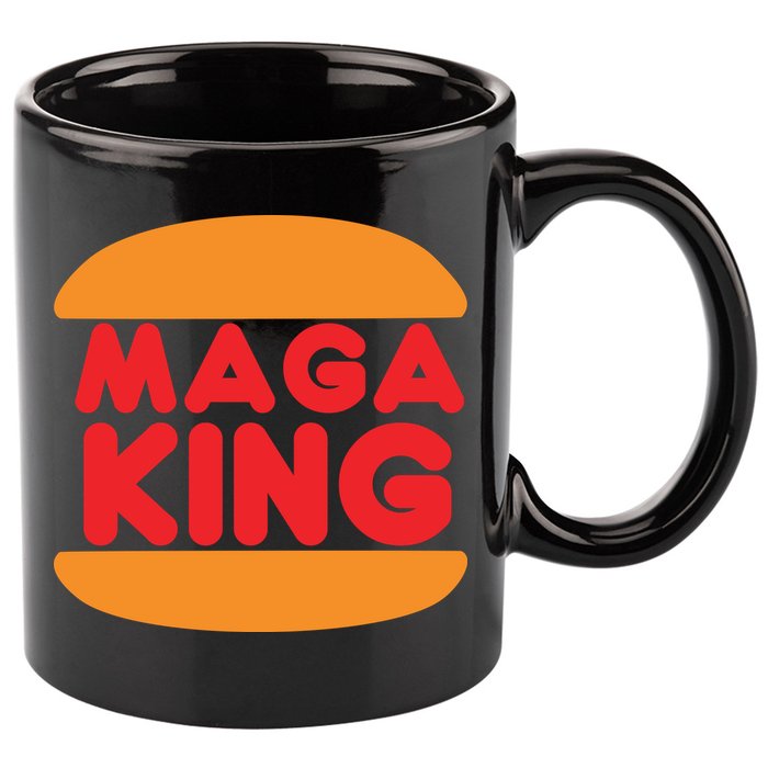 MAGA King Logo 11oz C Handle Ceramic Mug
