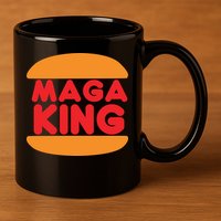 MAGA King Logo 11oz C Handle Ceramic Mug