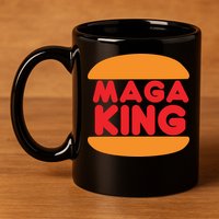 MAGA King Logo 11oz C Handle Ceramic Mug