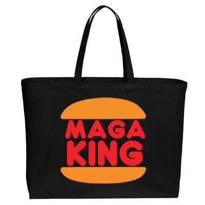 MAGA King Logo Cotton Canvas Jumbo Tote