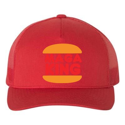 MAGA King Logo Yupoong Adult 5-Panel Trucker Hat