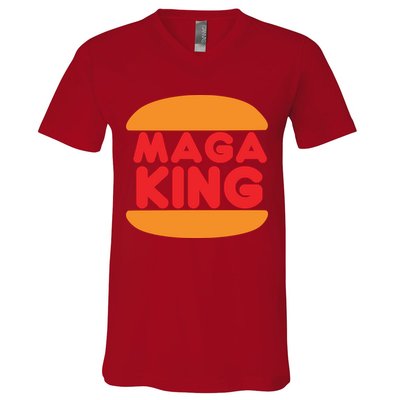 MAGA King Logo V-Neck T-Shirt
