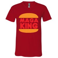 MAGA King Logo V-Neck T-Shirt