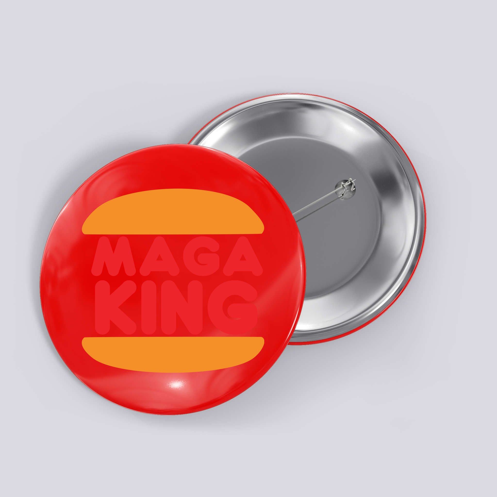 MAGA King Logo Button