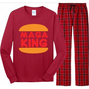 MAGA King Logo Long Sleeve Pajama Set