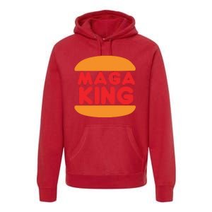 MAGA King Logo Premium Hoodie